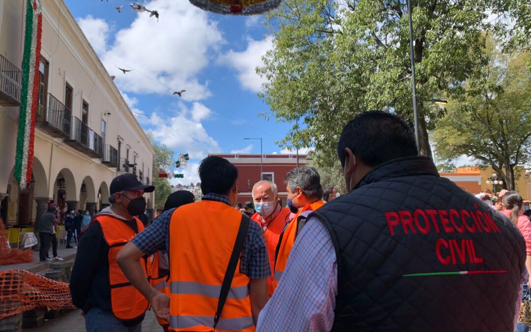 Participa la Ciudad de Tlaxcala en el Simulacro Nacional 2021