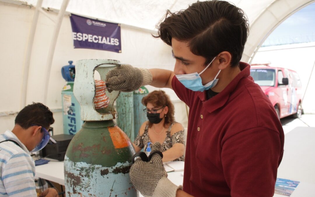 KIOSCOS OTORGARON MIL 318 ATENCIONES DE RECARGA DE OXÍGENO GRATUITO A ENFERMOS DE COVID-19