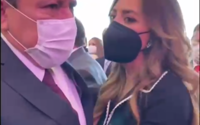 Dulce Silva asiste a toma de protesta de David Monreal como Gobernador de Zacatecas