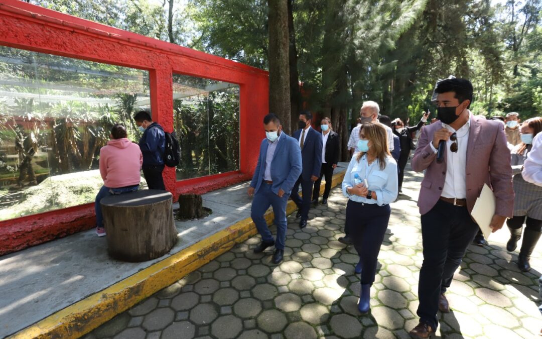 INSTRUYE LORENA CUÉLLAR ACCIONES INMEDIATAS DE ATENCIÓN EN ZOOLÓGICO DEL ALTIPLANO