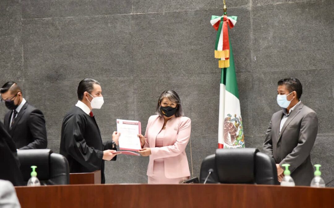 Toma protesta Jueza Municipal capitalina, Minerva Mitre ante el Poder Judicial del Estado de Tlaxcala