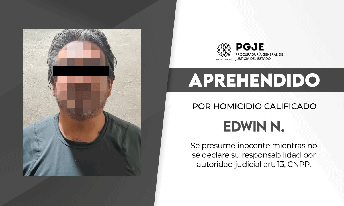 Aprehendido por homicidio en Apizaco