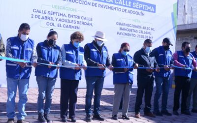 Pablo Badillo cierra 2021 con broche de oro en Apizaco; inaugura magnas obras