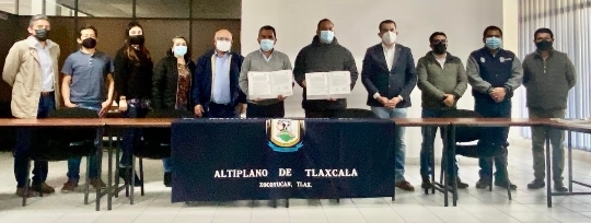 Formaliza Municipio de Cuaxomulco acuerdo de colaboración académica con el Instituto Tecnológico del Altiplano de Tlaxcala.