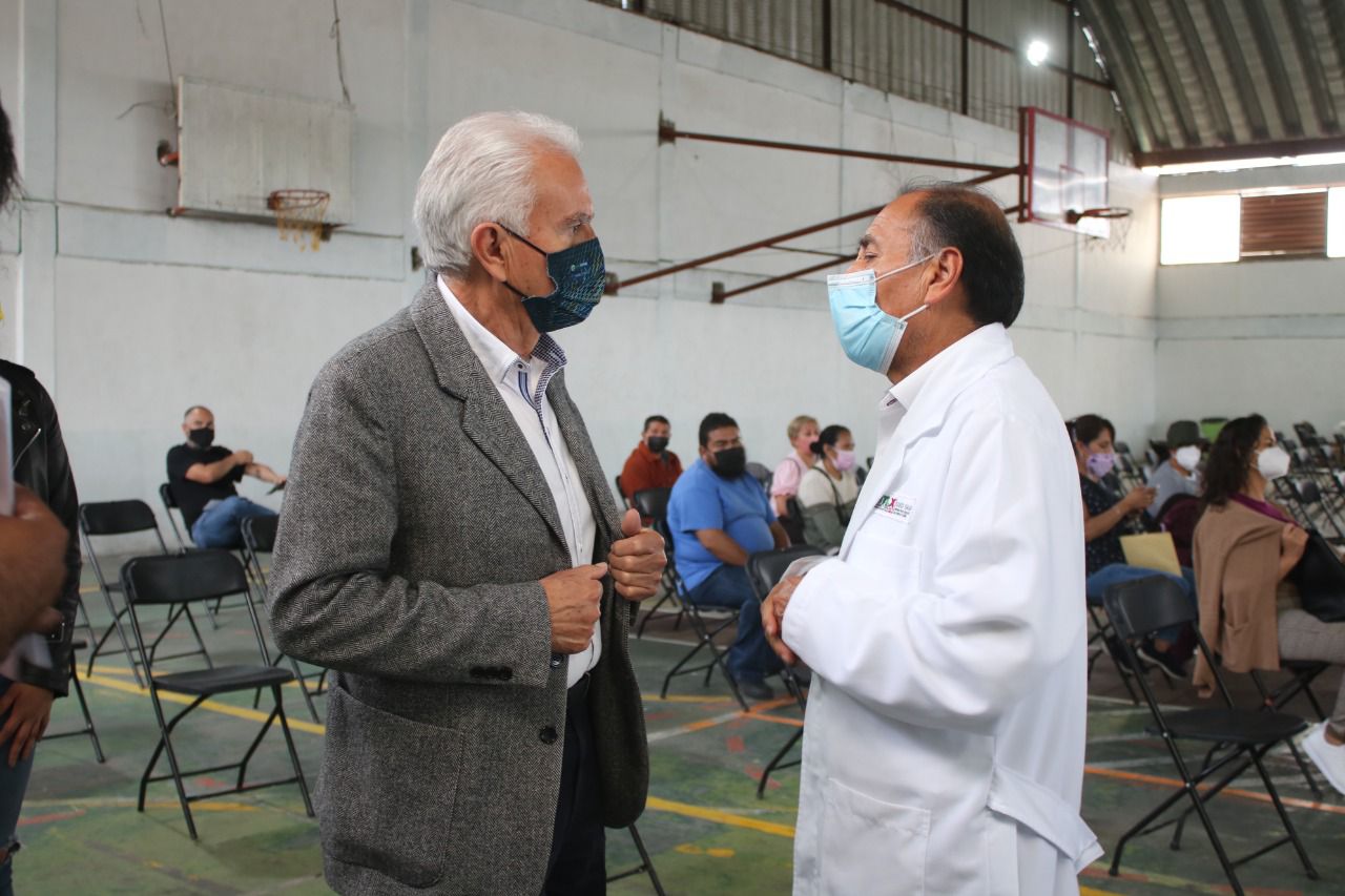 Exhorta Jiménez Romero a colaboradores aplicar medidas para prevenir contagios ante variante Ómicron