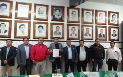 Diputado Jaciel González atestigua firma de Convenio de colaboración en materia de seguridad