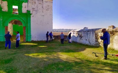Realiza Ayuntamiento de Españita trabajos de limpieza en la hacienda Cuautepec