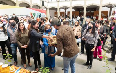 Gobernadora y Diputada Leticia Martínez conmemoran fundación de Atltzayanca en el Congreso