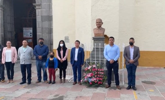 Conmemora ayuntamiento de Contla el CXLIII Aniversario del natalicio del General Juan Cuamatzi