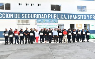 Cuenta Ayuntamiento de Huamantla con mejores elementos de Seguridad Pública Municipal