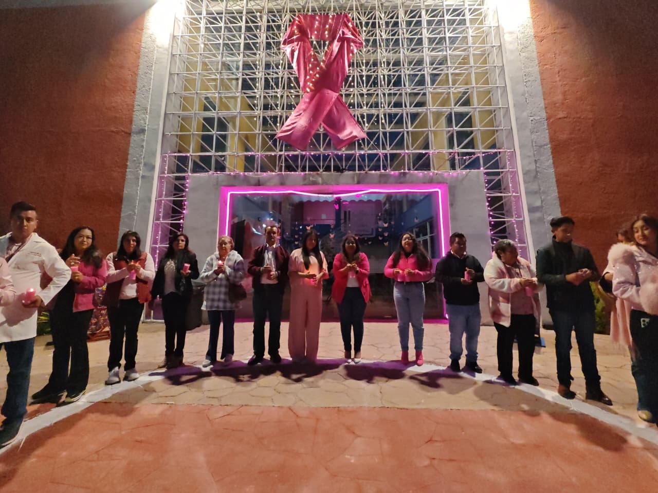 Conmemoran en Cuaxomulco el Día Mundial de la Lucha contra el Cáncer de Mama