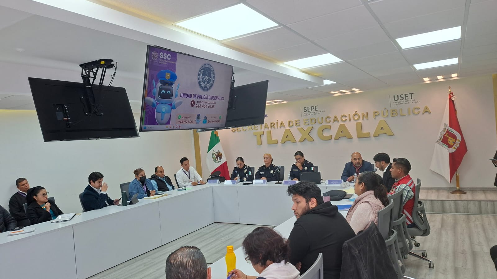 Imparte SSC medidas de ciberseguridad a personal de SEPE-USET
