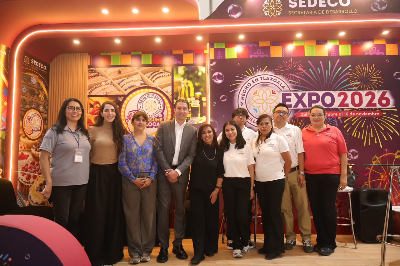 Destaca gobernadora Lorena Cuéllar el crecimiento y consolidación de emprendimientos en la “Expo Hecho en Tlaxcala 2026